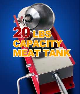 New MTN Commercial Restaurant Carbon Steel Sausage Stuffer 20 Lbs Meat 