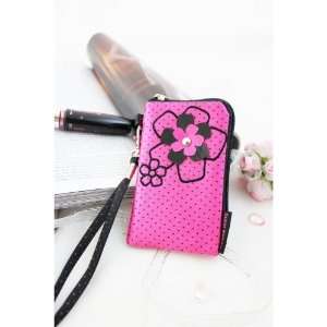  Adorable Daisy Love Hot Pink Cell Phone Case: Cell Phones 