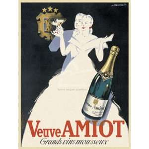 Veuve Amiot   Grands vins mousseux Finest LAMINATED Print 
