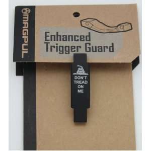 Laser Engraved Magpul Enhanced Trigger Guard   Gadsden   Dont Tread 