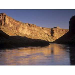 Colorado River Along Scenic Highway 128 Near Arches National Park 