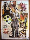 RARE VINTAGE Charles Chaplin MOVIE POSTER 1951 Beautifu