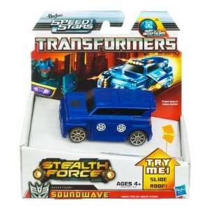  TRANSFORMERS SPEED STARS STEALTH FORCE SOUNDWAVE Vehicle 