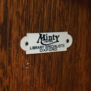 Vintage Minty Limited Library Oxford Glass Bookcase  