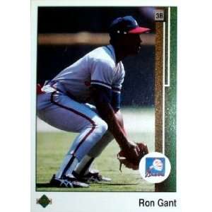 1989 Upper Deck #378 Ron Gant 