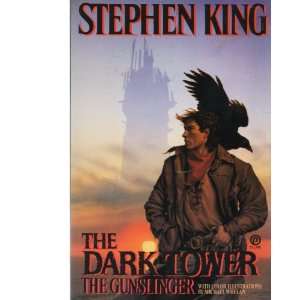 STEPHEN KING, TWO Oversized Paperbacks (1) The Gunslinger / The Dark 