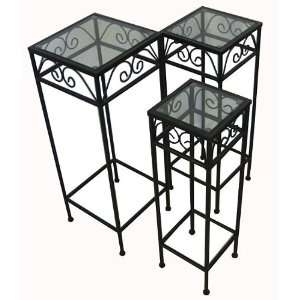  Pangaea Home & Garden BT IT001 K Nesting Tall Tables Set 