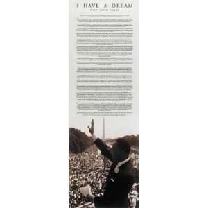  Martin Luther King Jr.   Door Poster (I have a dream 