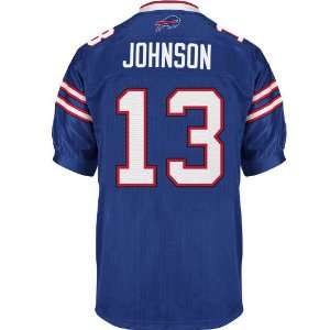  2011 Buffalo Bills jersey #13 Johnson blue jerseys size 50 