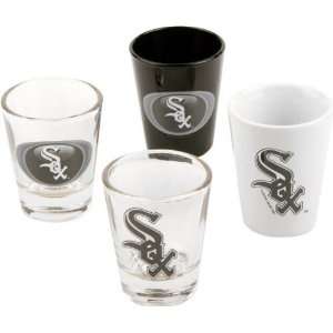  Chicago White Sox Collector Shot Glass Set: Sports 