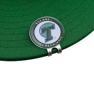  NCAA Tulane Green Wave Ball Markers & Hat Clip Set: Sports & Outdoors