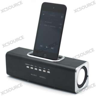 5mm Mini Audio Speaker Dock Station For iPhone iPod Touch 4 3G PC 
