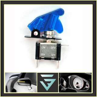 Racing Car Chassis Lights On Off Blue Led Toggle Switch  