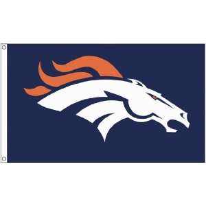  NEOPlex 3 x 5 Premium NFL Flag   Denver Broncos Office 