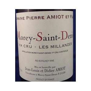 Domaine Pierre Amiot Morey saint denis 1er Cru Les Millandes 2006 