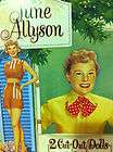 Paper Doll Cut Out Book June Allyson NEW