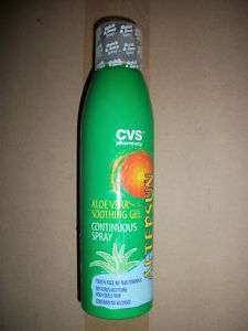 CVS Pharmacy Aloe Vera Soothing Gel Continuous Spray  