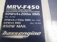 ALPINE MRV F450 5 Channel Car Amplifier 850 Watts Max ~NEW & No 