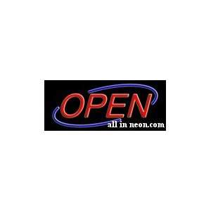  Value Added Neon Open Sign with Oval
