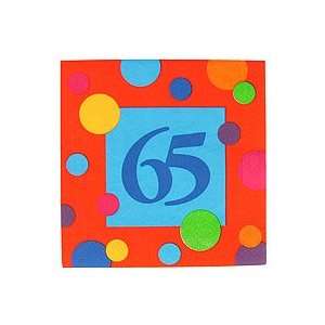  65th Birthday Napkins: Home & Kitchen