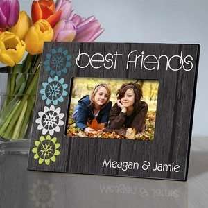  Personalized BFF Natures Charm Picture Frame