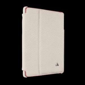  Vaja Latte/Red Leather Agenda Case for Apple iPad 2 Cell 