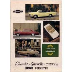  1966 CHEVROLET Sales Brochure Literature Book Piece 