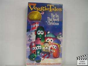 VeggieTales   The Toy That Saved Christmas (VHS, 1998) 045986021205 