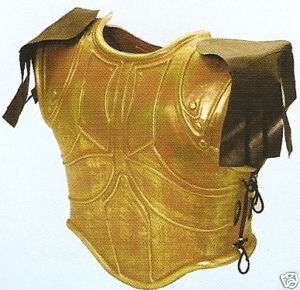 Plastic ROMAN BREASTPLATE ancient warrior costume Armor  