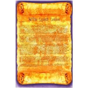  Willie Lynch Letter (8x12) Arts, Crafts & Sewing