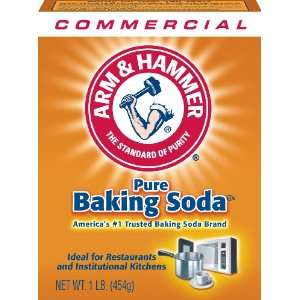 Arm & Hammer 84104 16 Ounce Pure Baking Soda (Case of 12)  