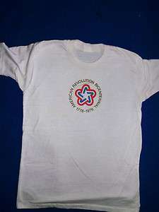 American Revolution Bicentennial t shirt VINTAGE 1976 kids size LARGE 
