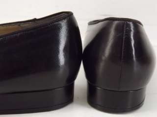 Womens shoes black Van Eli 8.5 M leather dress loafers  