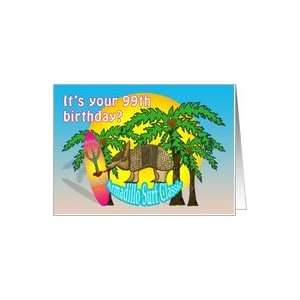  Aloha Surf 99th Birthday Card: Toys & Games