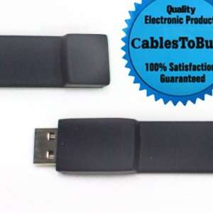   ™ 8G Black USB Silicone Bracelet / USB Wristband Electronics