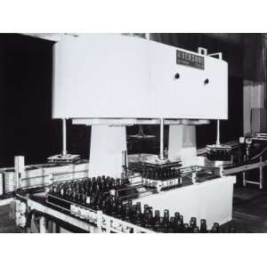 Machinery Used for Bottling Moretti Beer at the Guerzoni Company of 