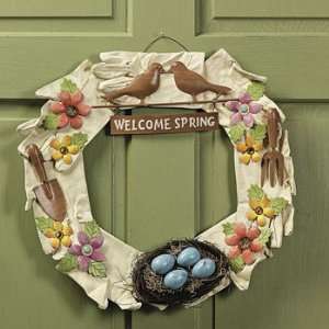  Garden Glove Wreath   Party Decorations & Wall Decorations 