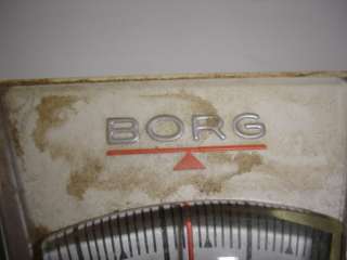 F18   Vintage VTG Mid Century Borg Bathroom Scale  