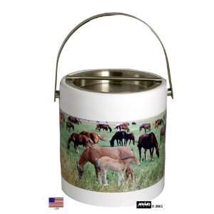 Horses of Sonoma Ice Bucket By ArvindGroup  Kitchen 