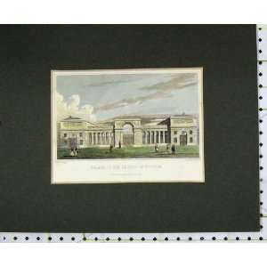   1826 Colour Print View Palace Legion Honour Henshall