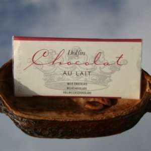 Dolfin   Milk Chocolate Bar   Chocolat au Lait   GMO Free   32% Cacao 