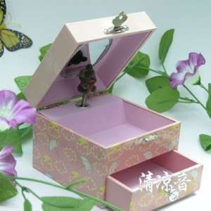    Laxury Jewellery Paper Printing, Wood Music Box: Home & Kitchen