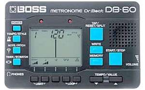 boss db 60 dr beat metronome the new boss db60