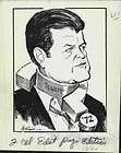 1972 sen ted kennedy political cartoon caricature press one day