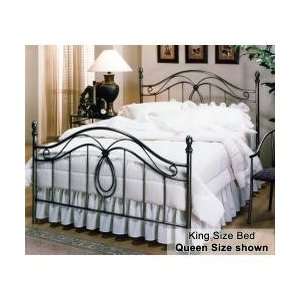  King Size Bed   Milano Eastern King Size Metal Bed