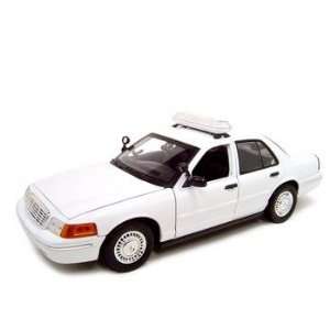  2001 FORD UNMARKED POLICE CAR 1:18 DIECAST MODEL 