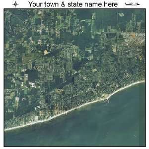  Aerial Photography Map of Long Beach, Mississippi 2010 MS 