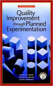 Quality Improvement Through Planned Experimentation, (0079137814 