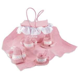  Personalized Fabric Tea Party Set for Children: Toys 