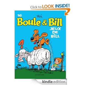 Boule et Bill   tome 16   Jeux de Bill (FONDS) (French Edition) Roba 